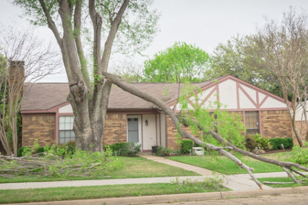 Storm damage repairs